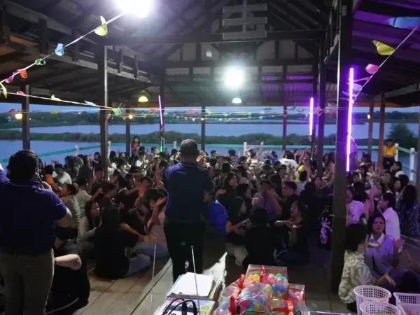 กิจกรรมกลุ่มคณะ Teambuilding บ้านคลองโคนรีสอร์ท